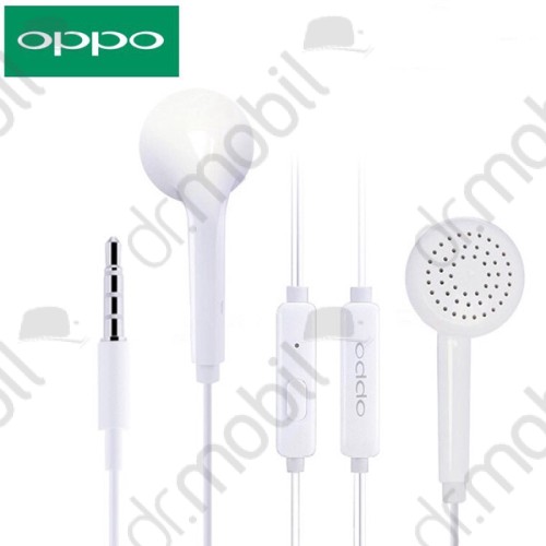 Fülhallgató vezetékes Oppo MH133 (3.5 mm jack, felvevő gomb) fehér stereo headset